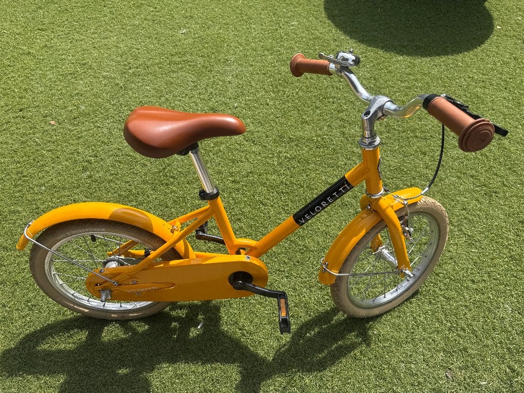 Veloretti Maxi - geel, Ophalen, Terugtraprem, Veloretti, 16 tot 20 inch