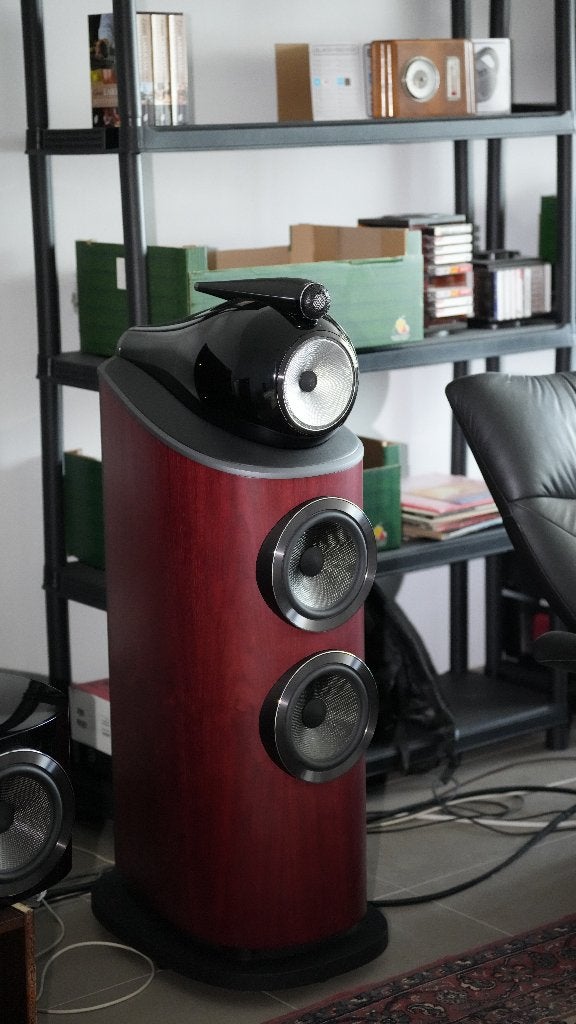 haut-parleurs B&W 802 D4 Satin Rose wood x 4, TV, Hi-fi & Vidéo, Neuf, Bass-reflex, Enlèvement, Bowers & Wilkins (B&W)