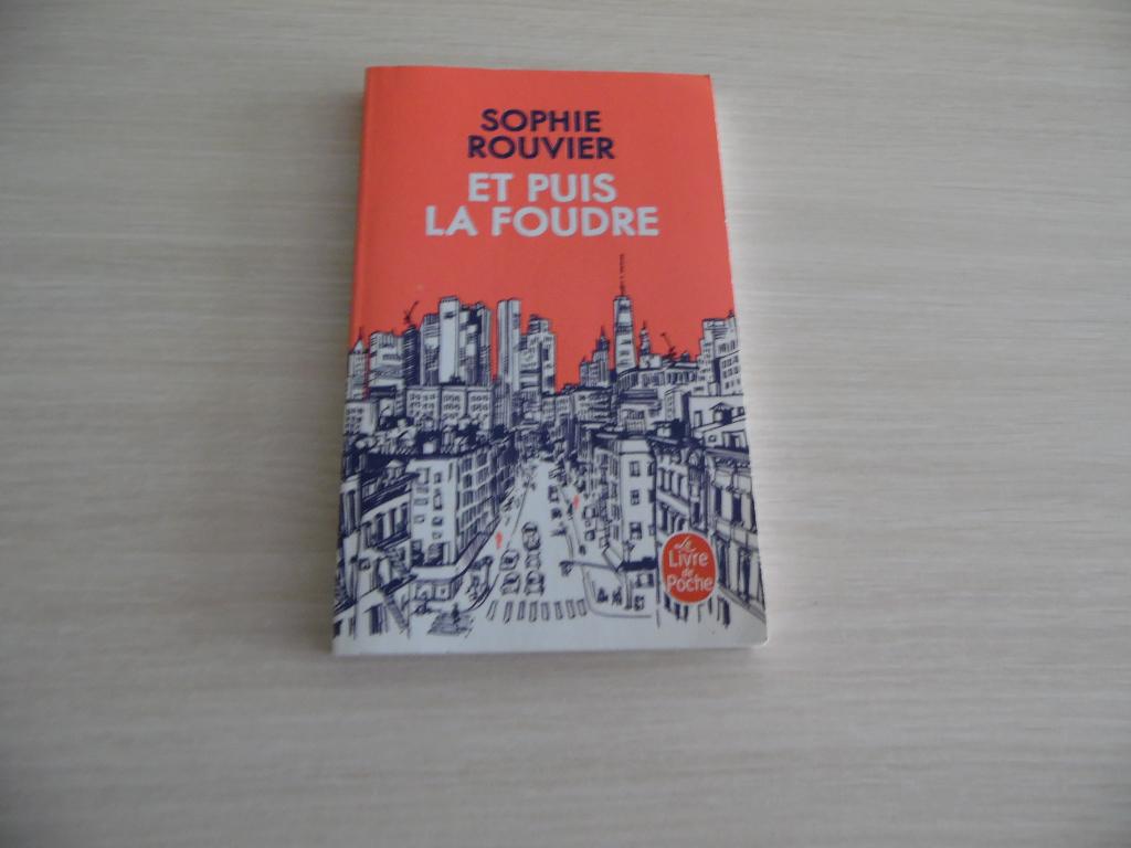 ET PUIS LA FOUDRE        SOPHIE   ROUVIER, Boeken, Romans, Europa overig, Ophalen of Verzenden, Zo goed als nieuw, Sophie Rouvier