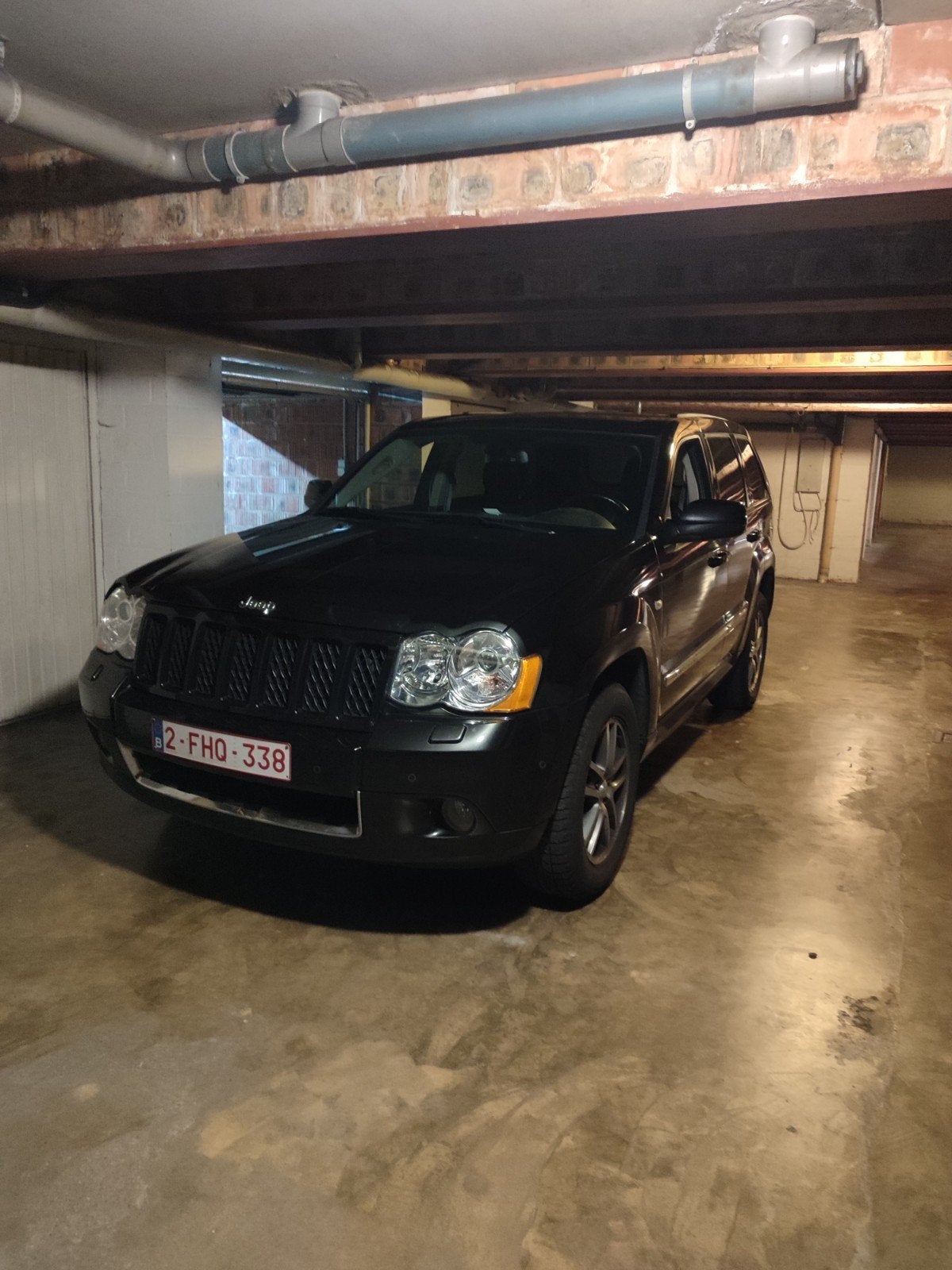 jeep Grand Cherokee lichte vracht, Auto's, Automaat, Automatische klimaatregeling, Zwart, Leder