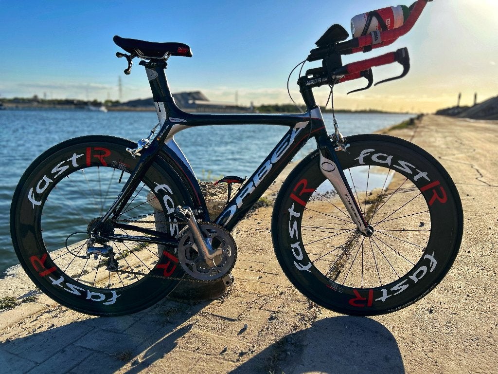 Tijdritfiets triatlon Orbea, 28 inch, Gebruikt, Carbon, 10 tot 15 versnellingen