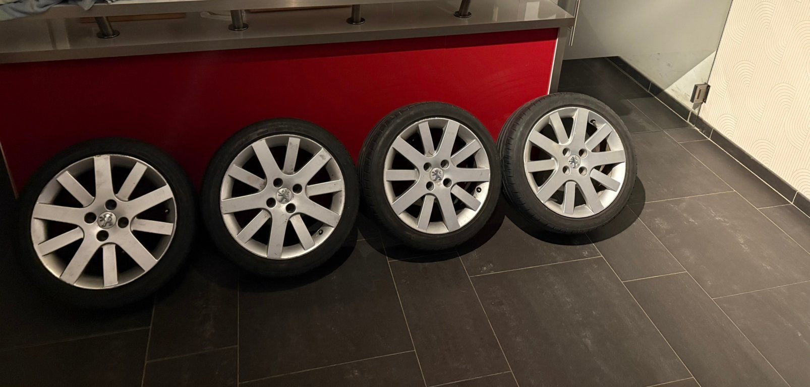 Peugeot Hockenheim velgen 17 inch 4x108, Ophalen, Gebruikt