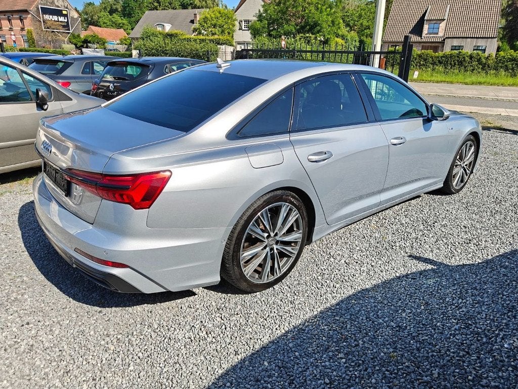 Audi A6 50 TFSI e quattro sport (bj 2020, automaat), Auto's, 4 deurs, Stof, Gebruikt, Euro 6