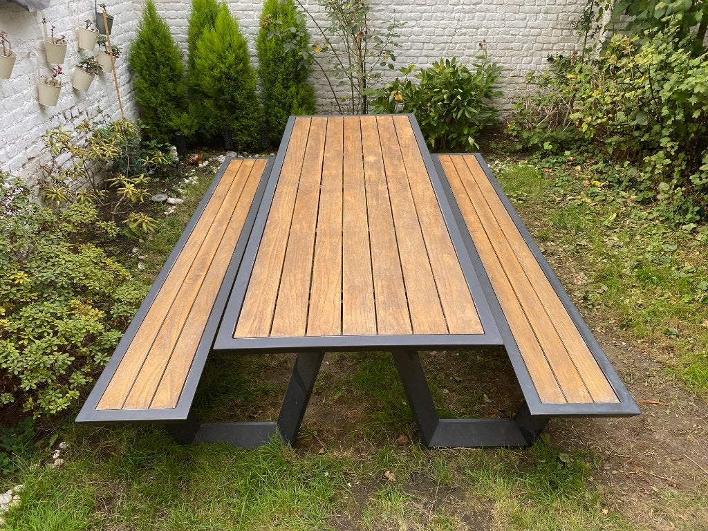 Banc Bristol avec assises, Jardin & Terrasse, Enlèvement, Comme neuf, Bois
