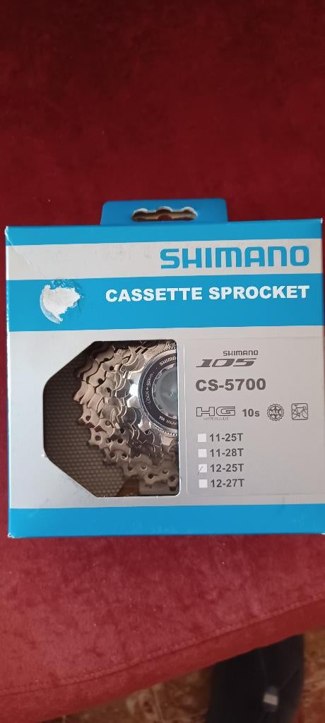 Cassette SHIMANO 10vitesses, Enlèvement, Neuf