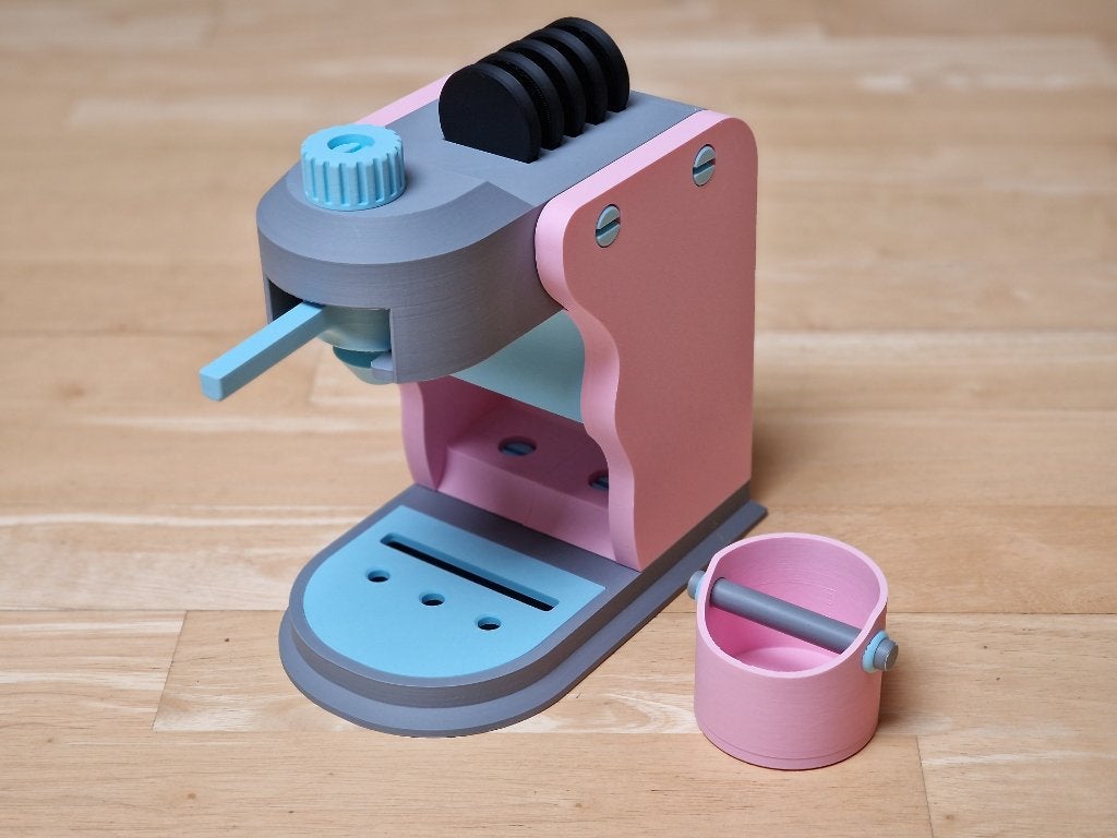 Speelgoed Espressomachine | Voor Speelkeukentje | Kinderkado, Ophalen of Verzenden, Nieuw, Kunststof, Speelkeuken-accessoire
