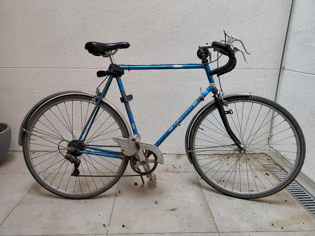 Vélo vintage Paris Sport 65 cm pour homme, prêt à rouler., Vélos & Vélomoteurs, Autres marques, Vitesses, Enlèvement, Utilisé