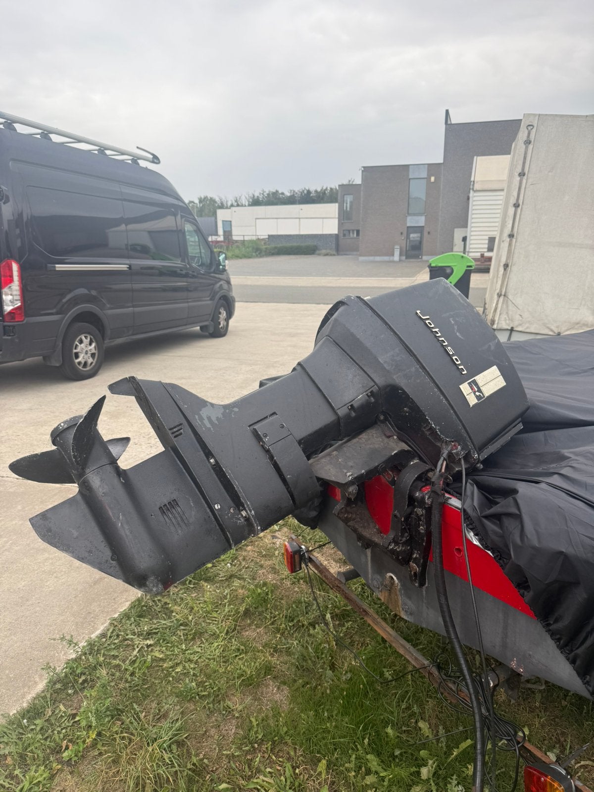 Buitenboordmotor 55pk, Enlèvement, Utilisé, Moteur hors-bord, Démarrage électrique