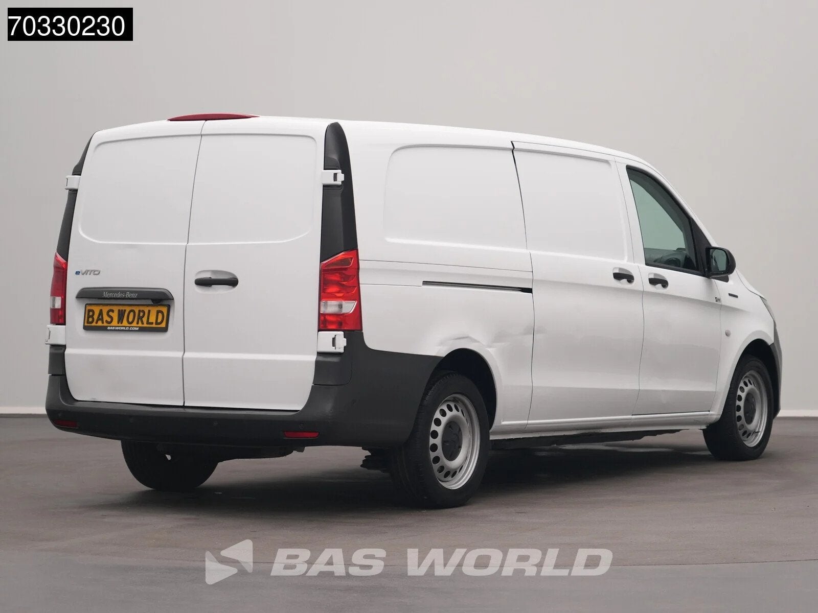 Mercedes eVito 41kWh Elektrisch 41kWh 150km WLTP L3H1 Airco, Auto's, Automaat, Stof, Gebruikt, 116 pk