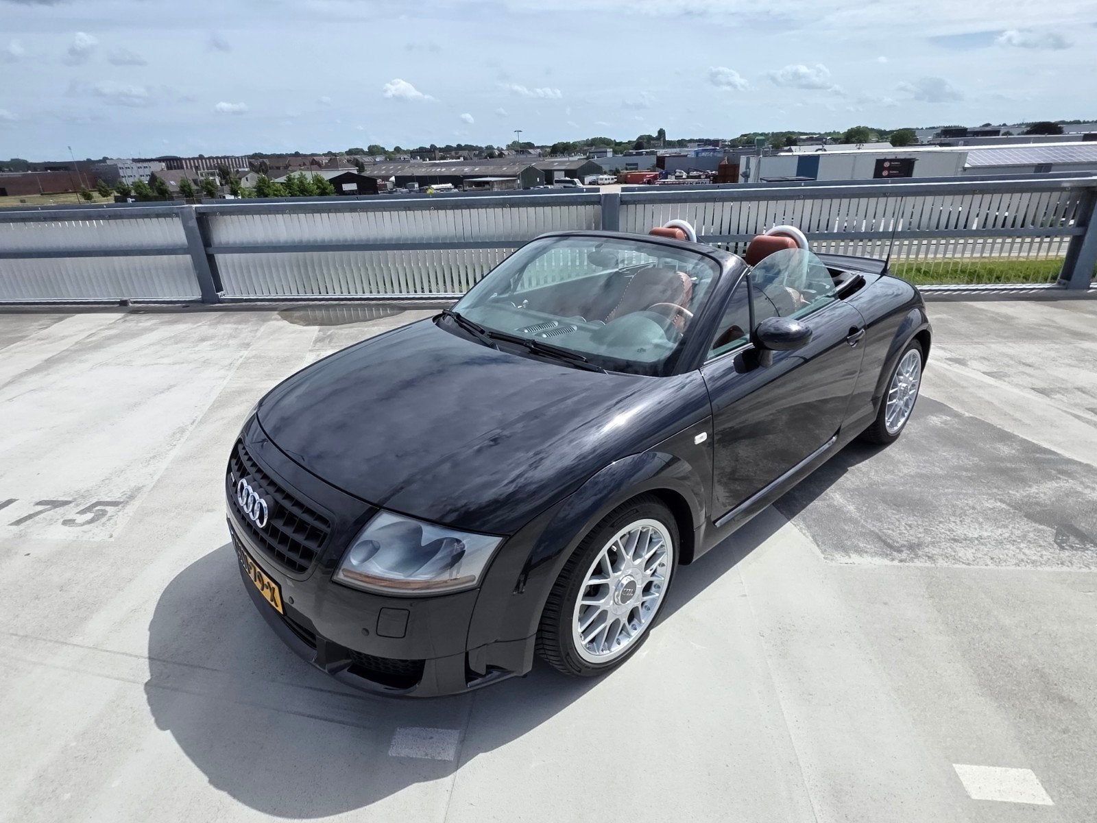 Audi TT 3.2 V6 Roadster Quattro DSG 184KW AU 2006 Zwart, Autos, Cabriolet, Noir, 3189 cm³, Particulier