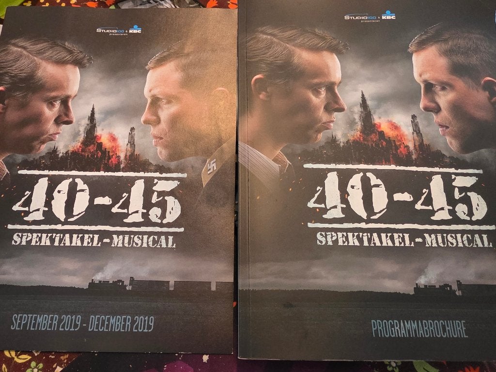 40/45 musical tour programa, Enlèvement ou Envoi, Comme neuf, TV