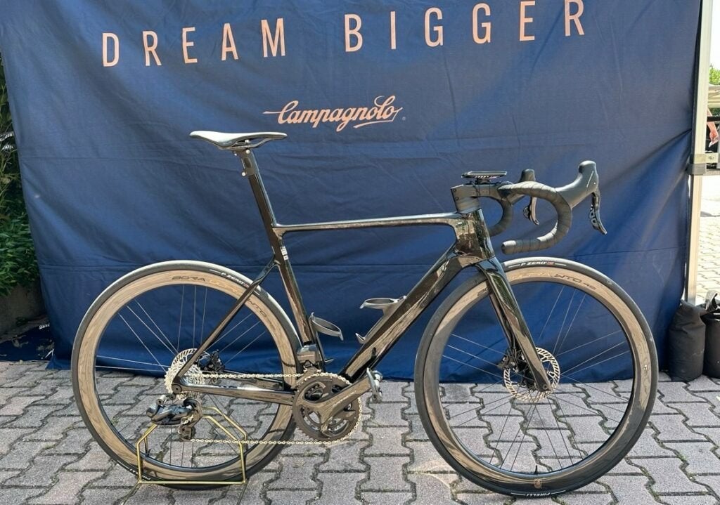 Vélo de route WANTED avec Campagnolo, Autres marques, Enlèvement ou Envoi, Comme neuf, 53 à 57 cm