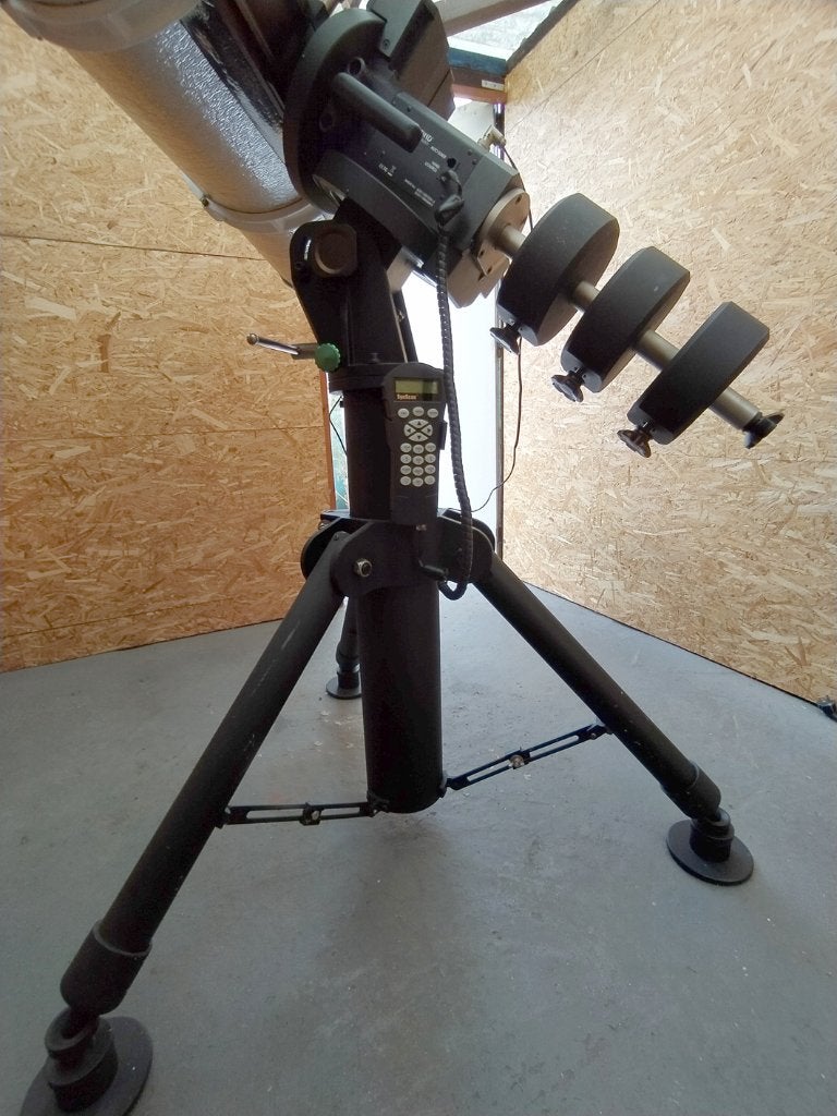 Montering EQ8-R Pro SynScan GoTo met statief, Audio, Tv en Foto, Optische apparatuur | Telescopen, Ophalen, Zo goed als nieuw