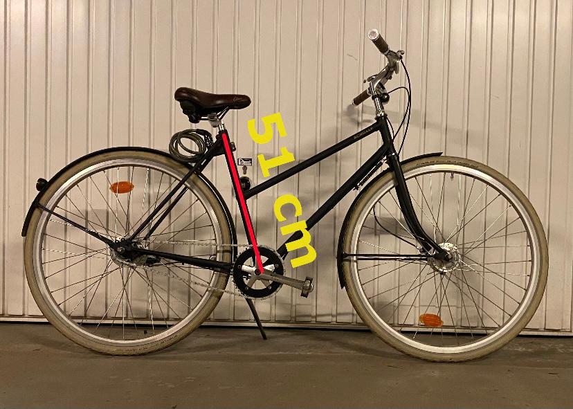 Achielle Saar-Velo de ville 5 vitesses, Vélos & Vélomoteurs, Autres marques, Vitesses, Frein à tambour, Enlèvement