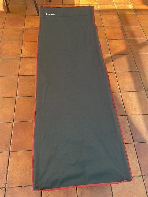 Veldbed - campingbed - kampeerbed, Ophalen