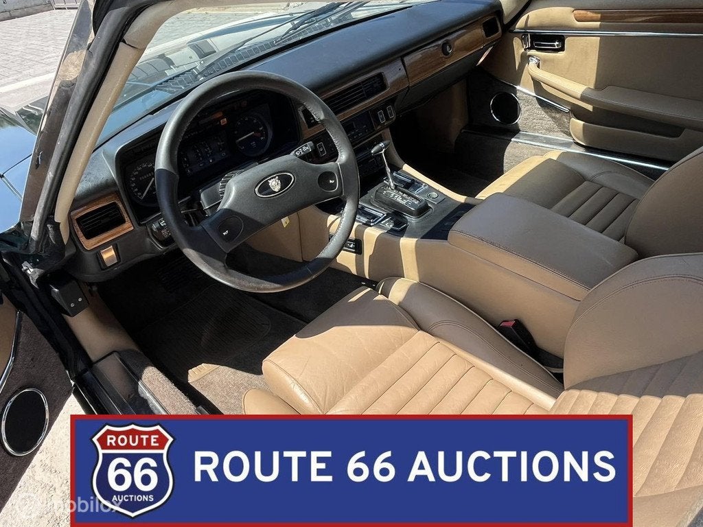 Jaguar XJS Coupe V12 | 1989 | Route 66 Auctions, Zwart, Bedrijf, Handgeschakeld, Overige carrosserie