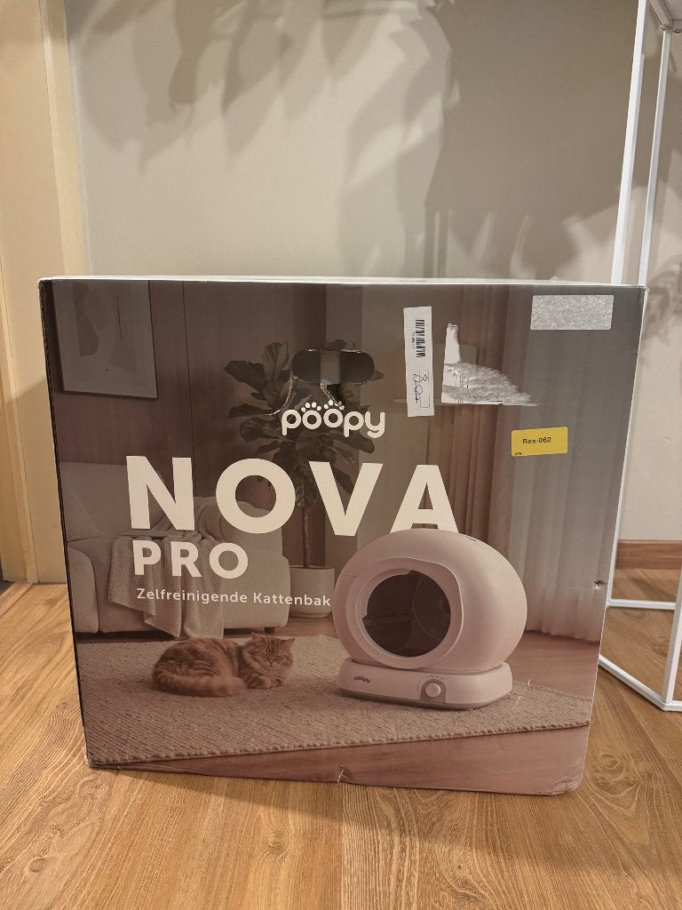Poopy nova pro “automatische kattenbak”, Enlèvement, Autonettoyant, Neuf