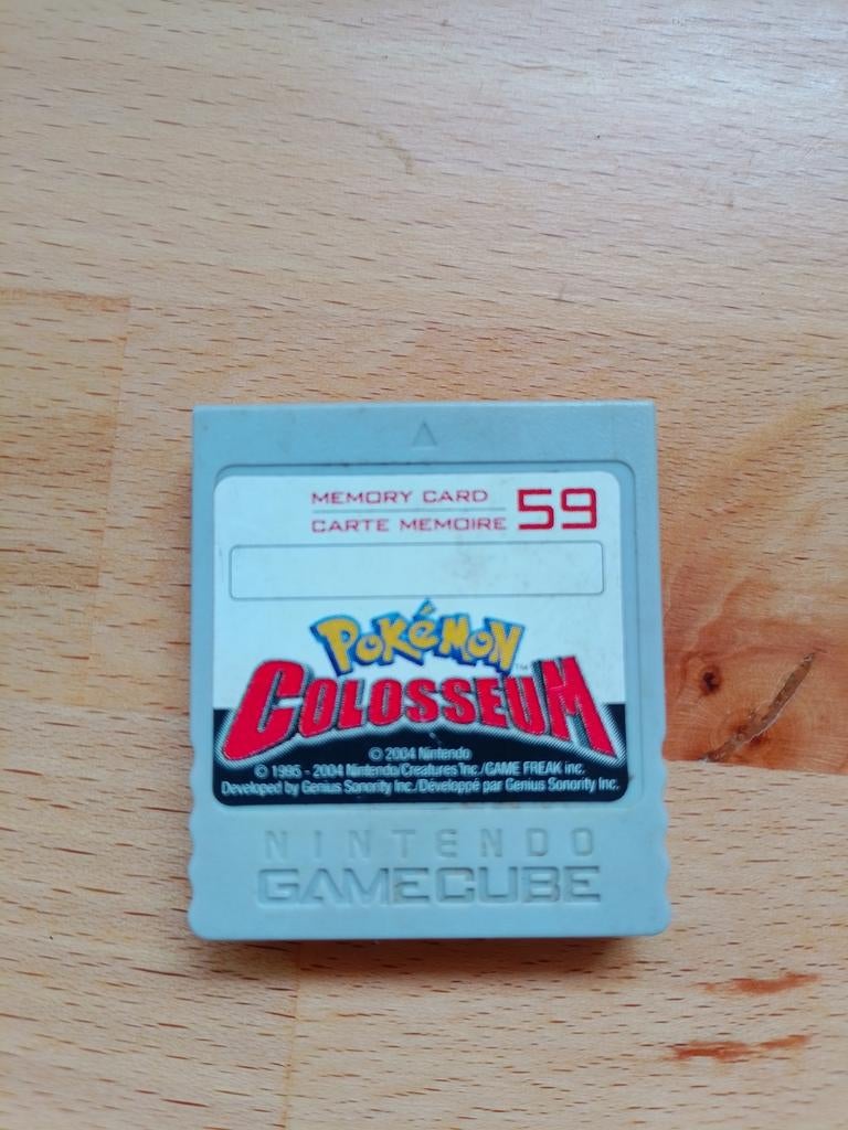 Pokemon colosseum memory card, Games en Spelcomputers, Ophalen of Verzenden
