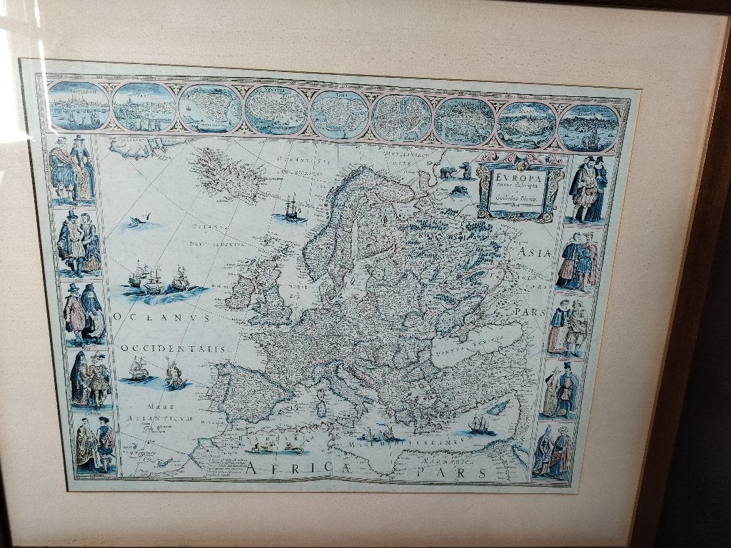 landkaart, Ophalen of Verzenden, Nieuw, Landkaart
