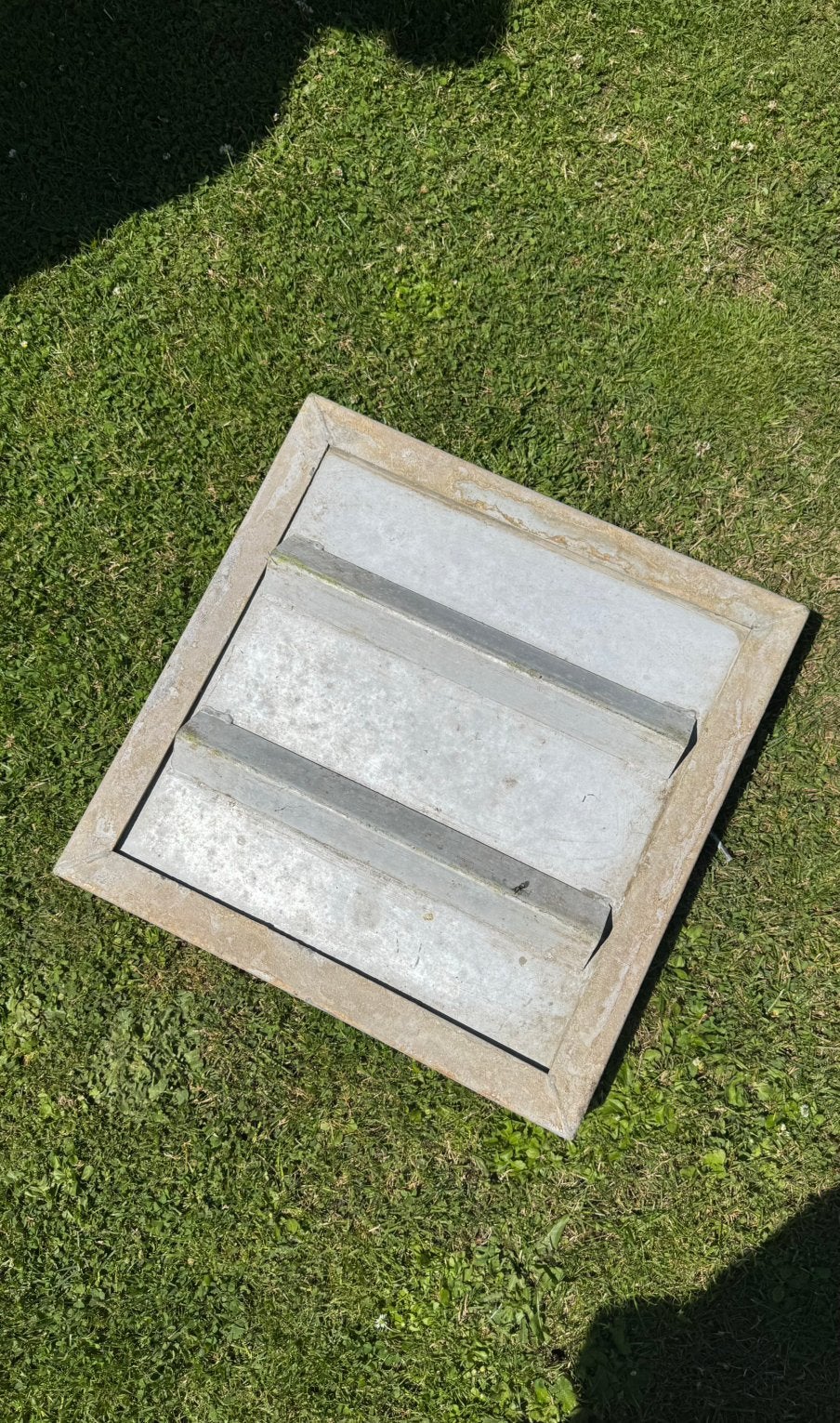 Trappe de visite en aluminium à encastrer, Enlèvement, Utilisé
