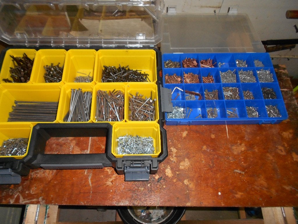 Lot nagels en plaatvijzen, Ophalen, Nieuw