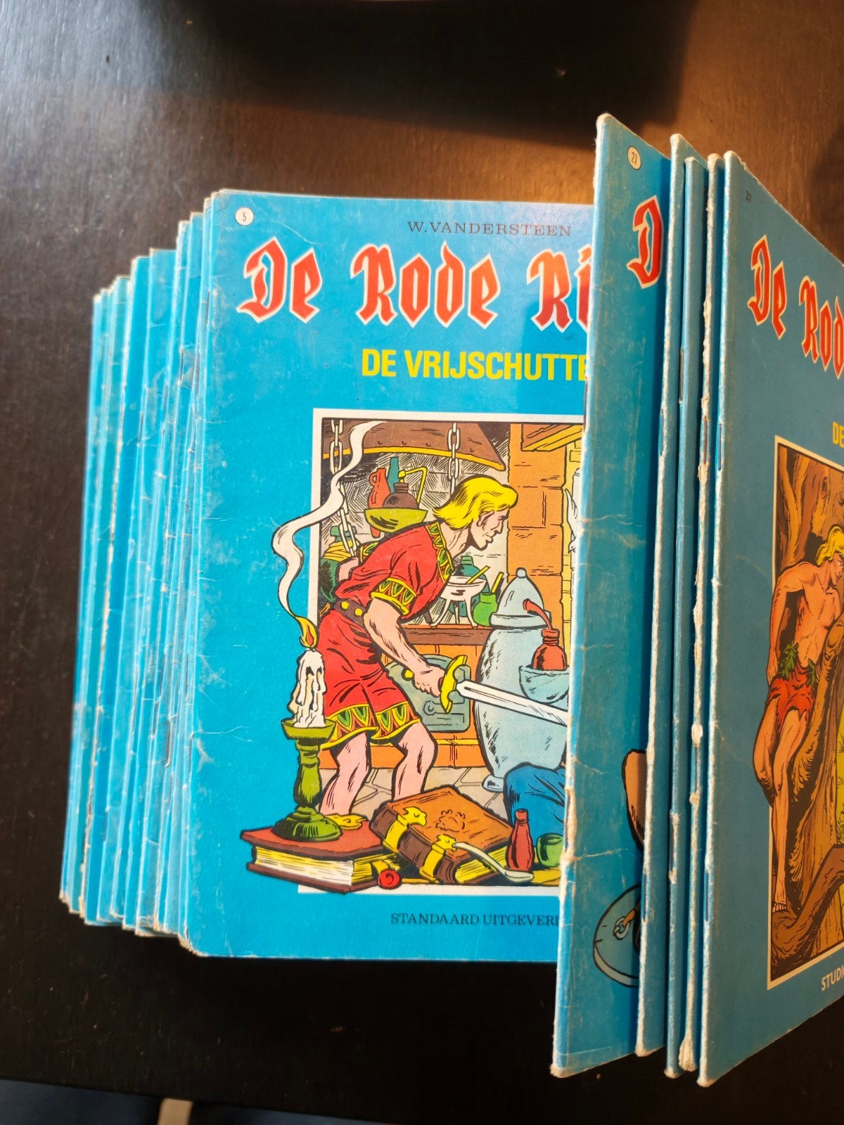 de rode ridder, Ophalen of Verzenden