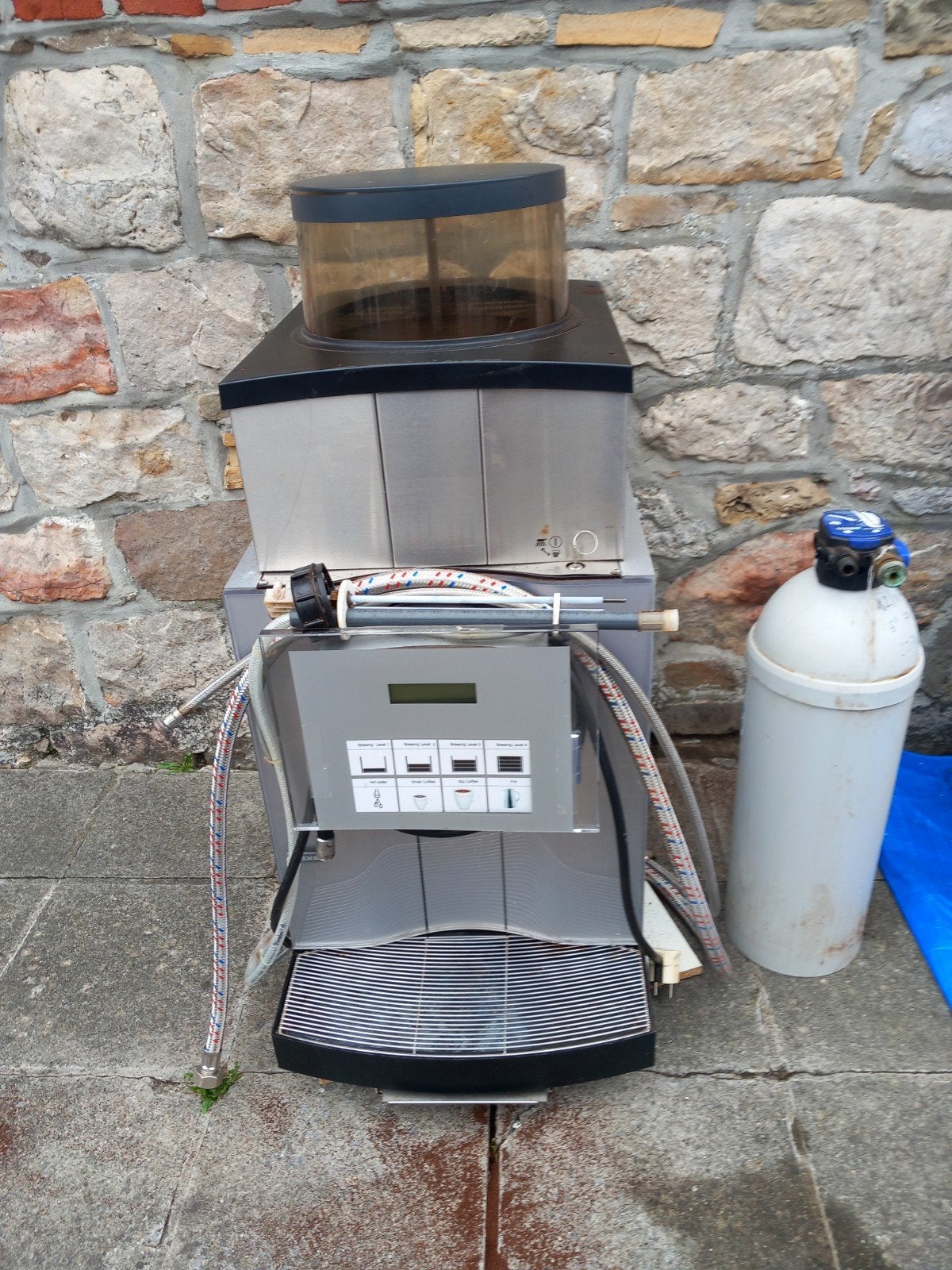 machine à café  professionnel, Enlèvement