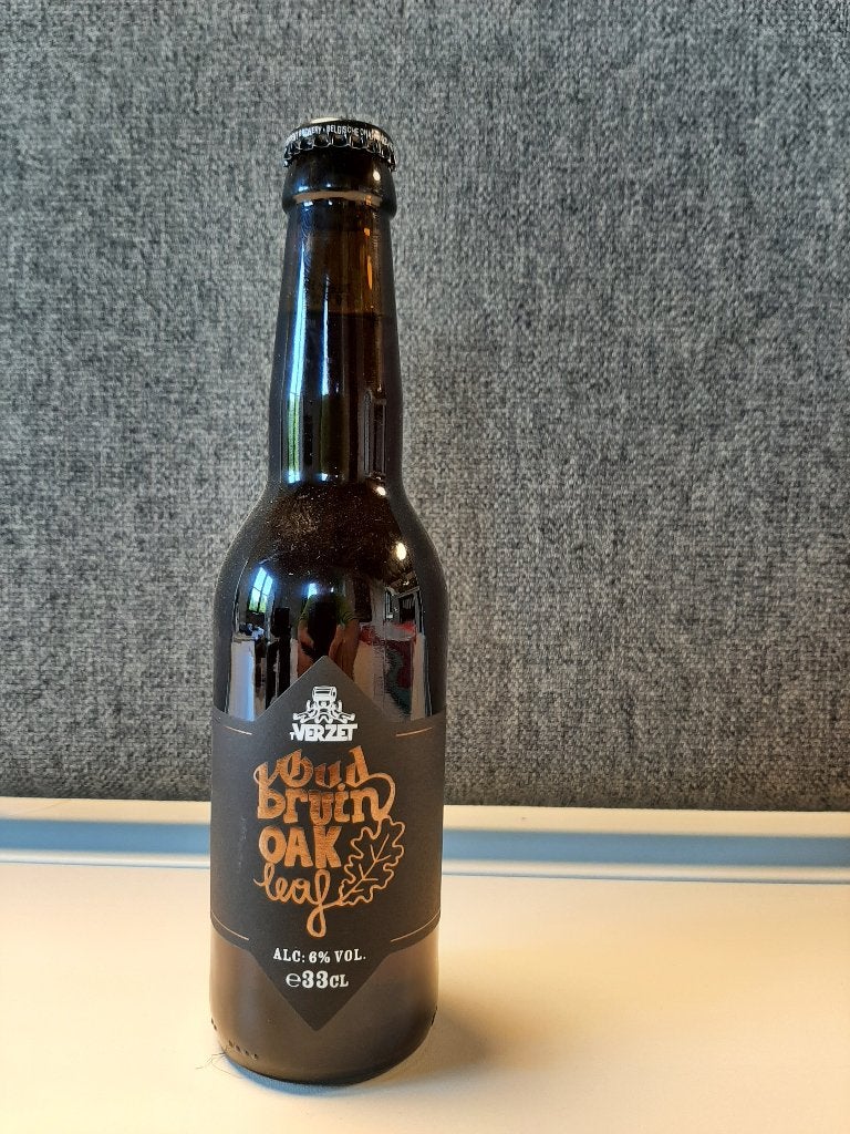 't verzet - oud bruin - Oak leaf 2020 - 33 cl - 6%, Verzamelen, Ophalen, Nieuw, Flesje(s), Overige merken