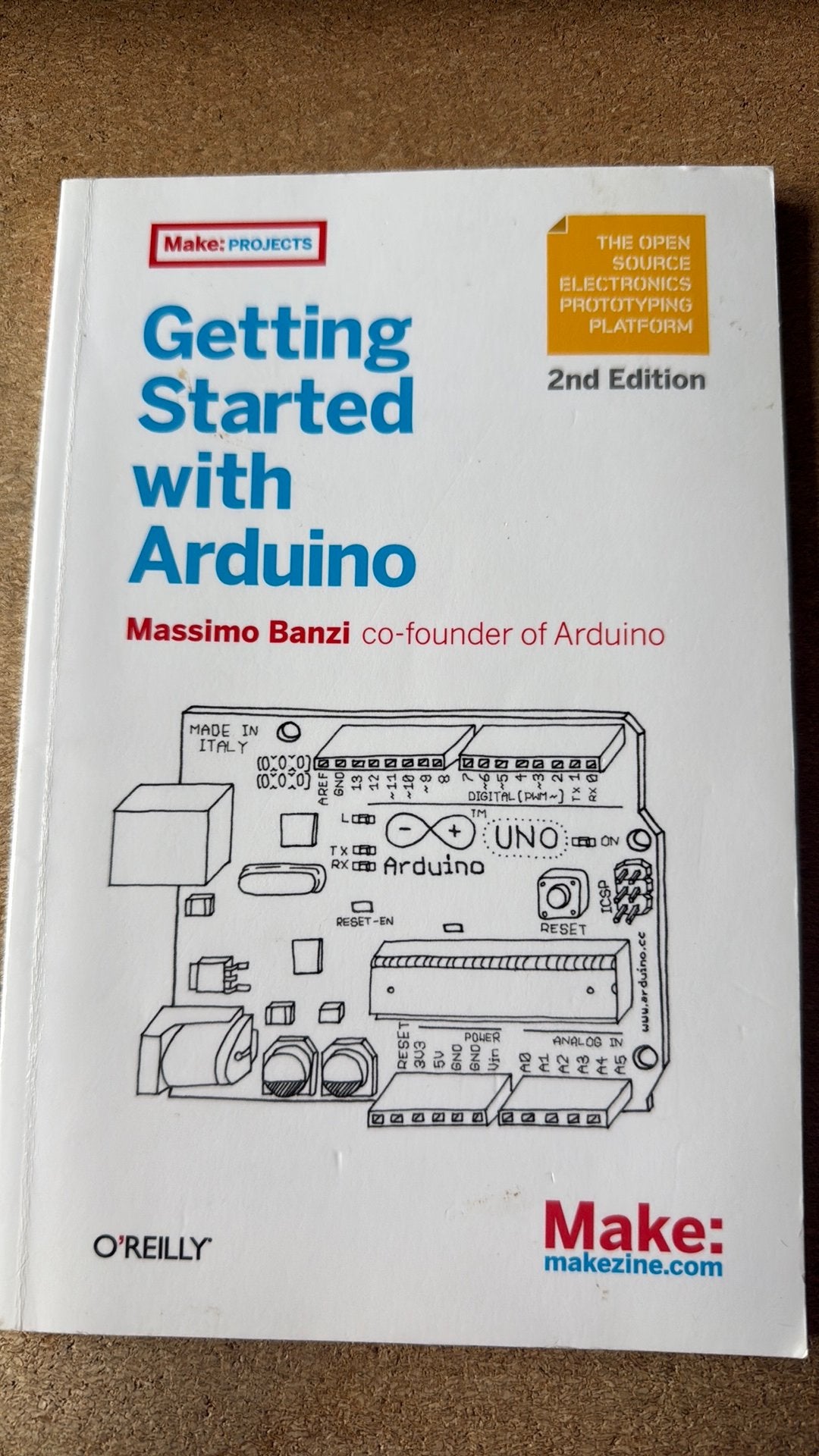 Getting started with arduino, Ophalen, Zo goed als nieuw