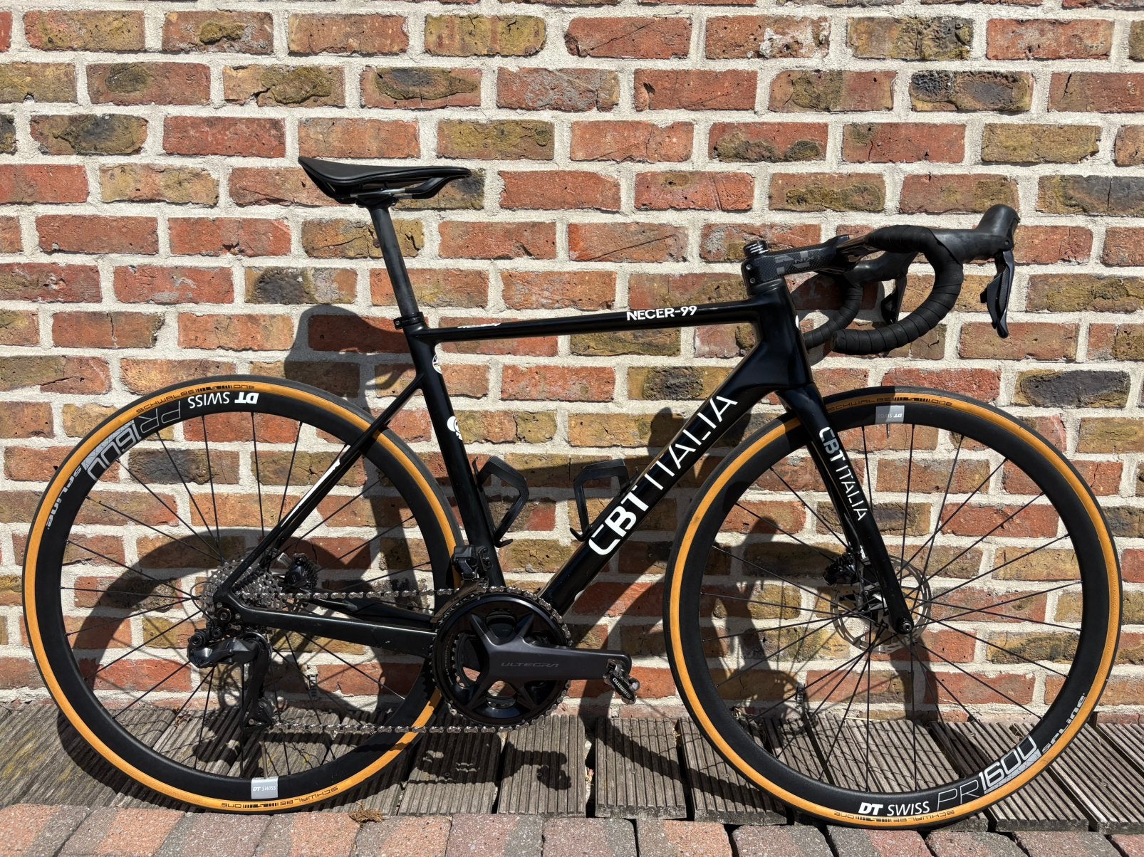 CBT italia necer-99 carbon racefiets + vermogensmeter, Fietsen en Brommers, Overige merken, 28 inch, Carbon, Ophalen of Verzenden