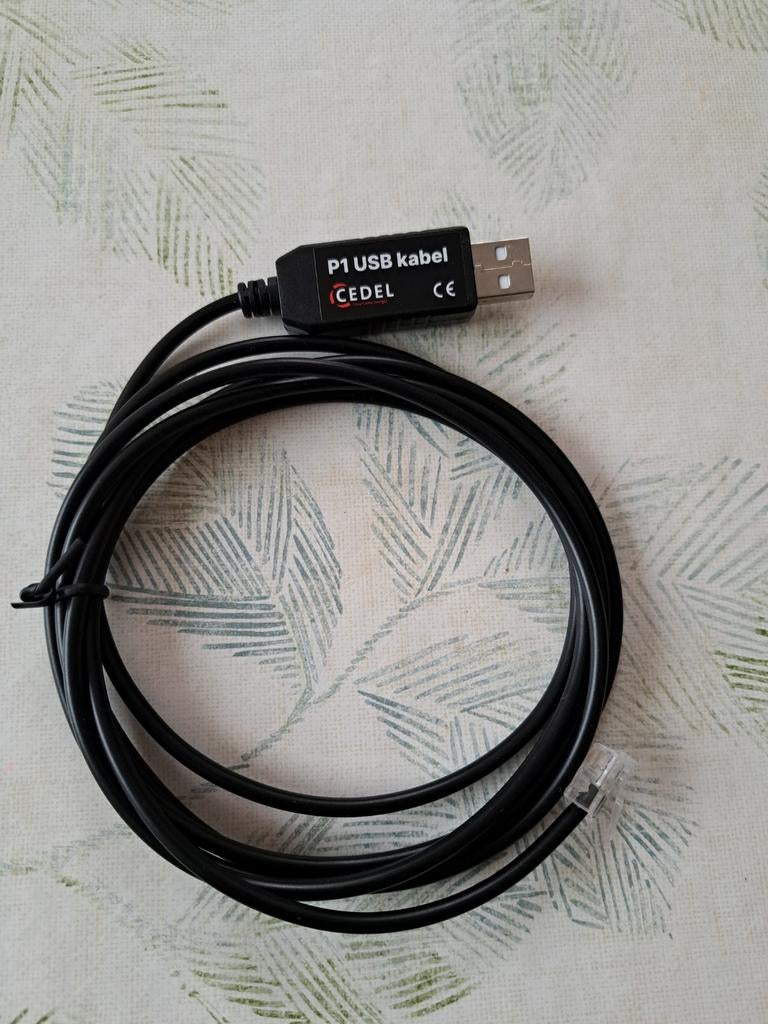 P1 usb kabel, Enlèvement