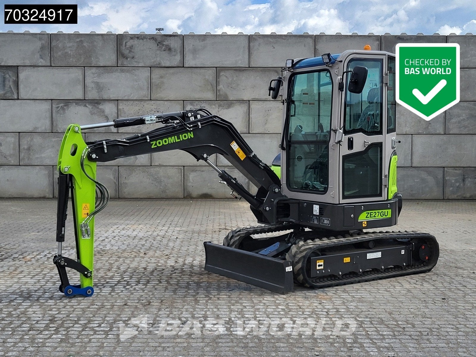 Zoomlion ZE27 GU KUBOTA ENGINE - CE CERTIFIED, Zakelijke goederen, Machines en Bouw | Kranen en Graafmachines, Graafmachine
