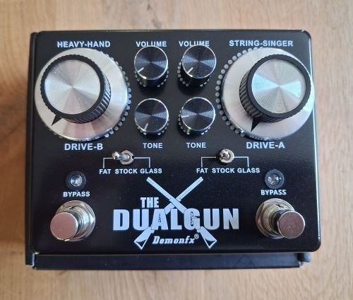 DemonFx Dualgun, Ophalen of Verzenden, Zo goed als nieuw, Distortion, Overdrive of Fuzz