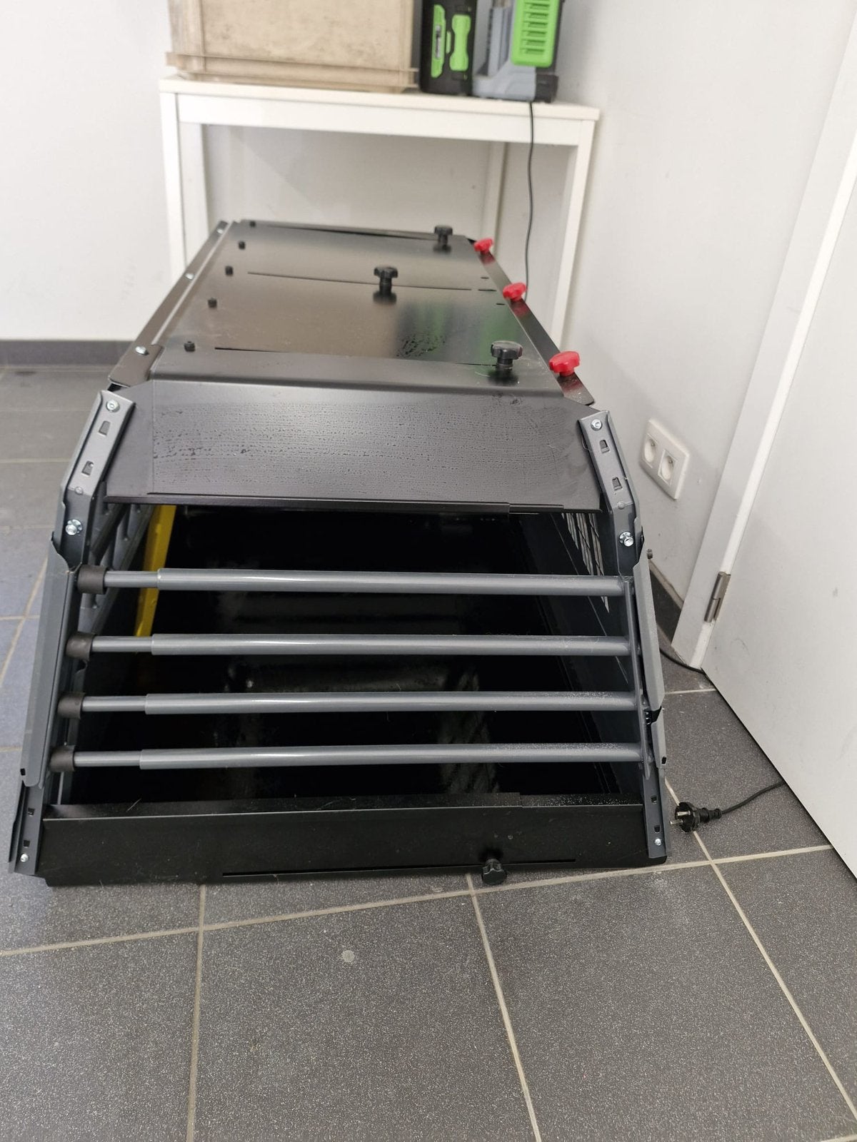 Bench variocage dubbel, Animaux & Accessoires, Caisses pour chiens, Comme neuf, Enlèvement