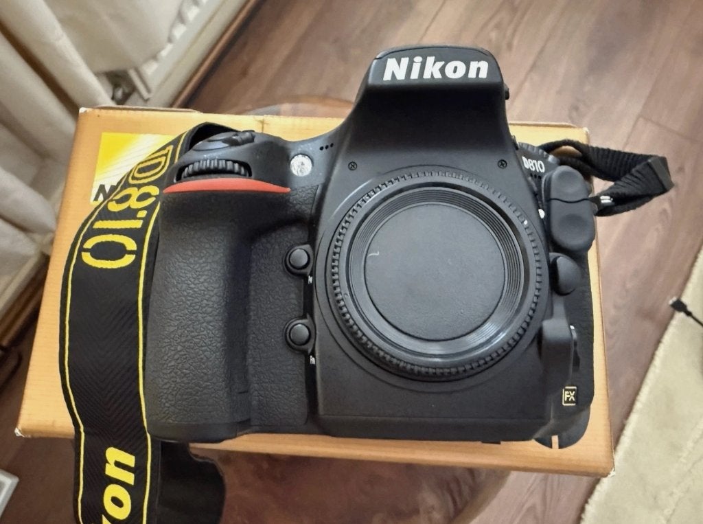 Nikon D810 body (392 opnames), Audio, Tv en Foto, Fotocamera's Digitaal, 36 megapixels, Zo goed als nieuw, Ingebouwde flitser