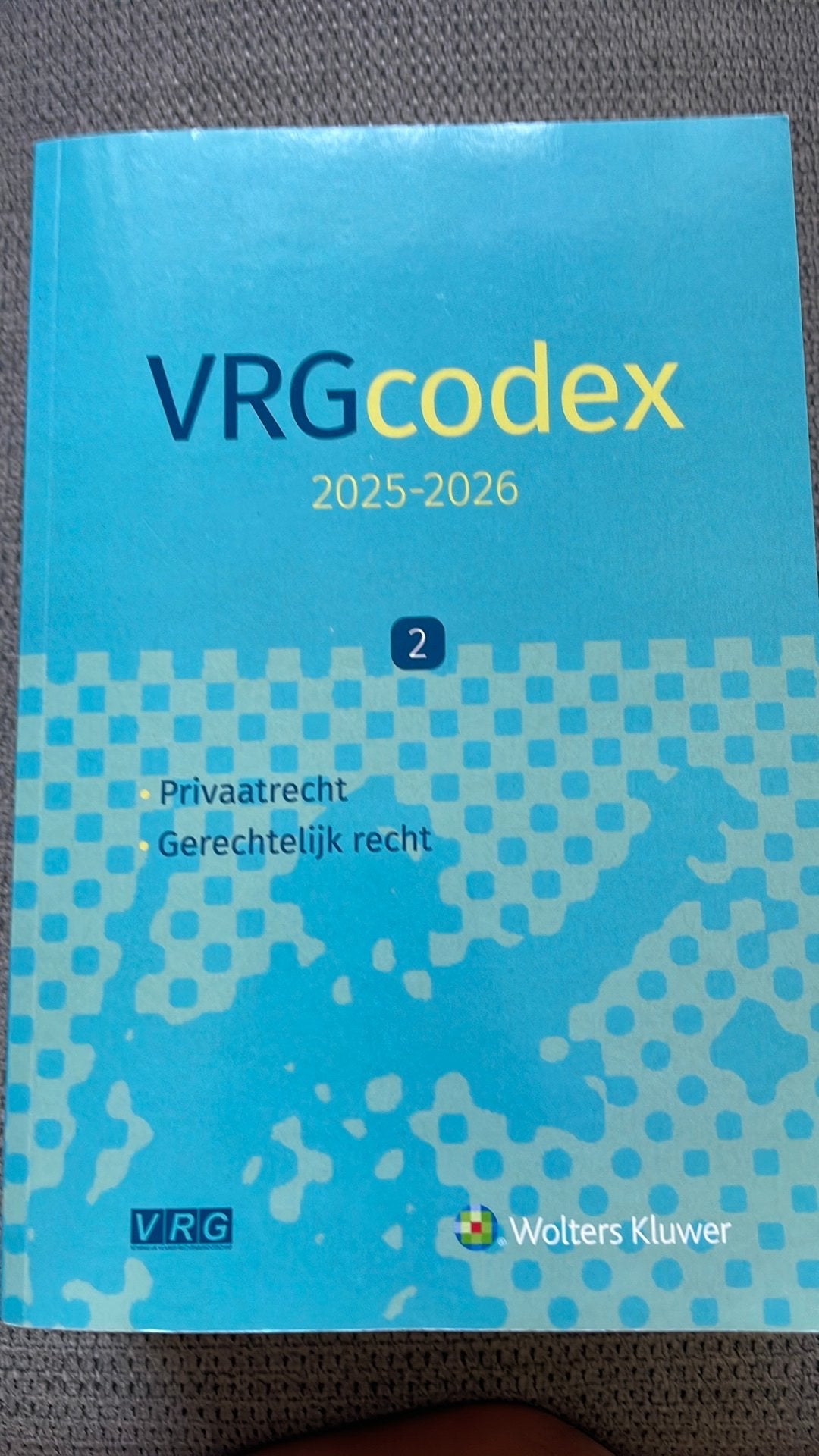 VRG Codex 2025-2026, Boeken, Ophalen