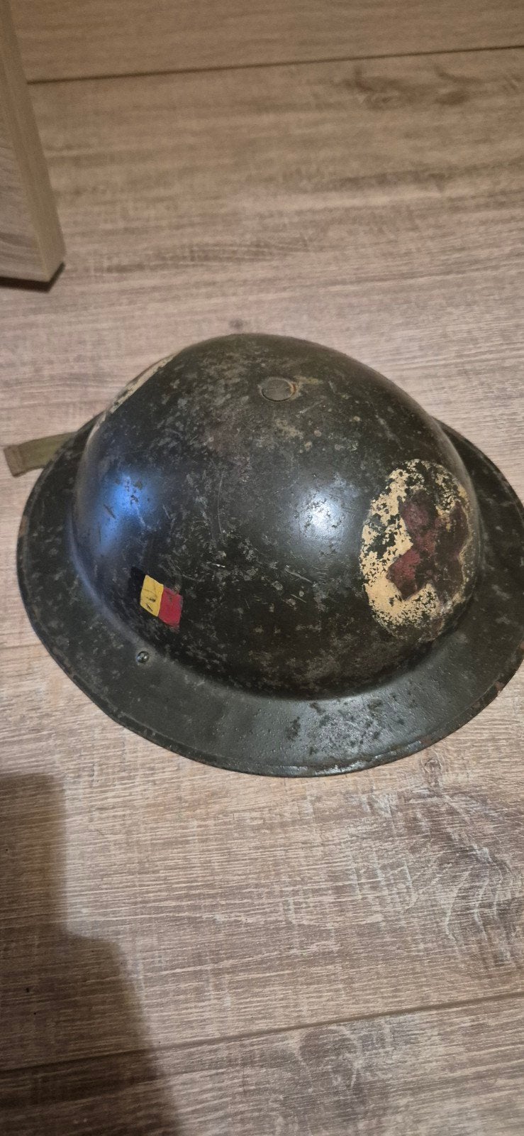 Casque Militaire Belge Type "Brodie" Mk II, Collections, Enlèvement