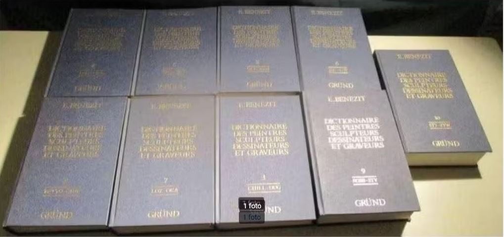 Dictionnaire des Peintres en 9 volumes - Benezit - Grund, Enlèvement ou Envoi, Comme neuf, Peinture et dessin