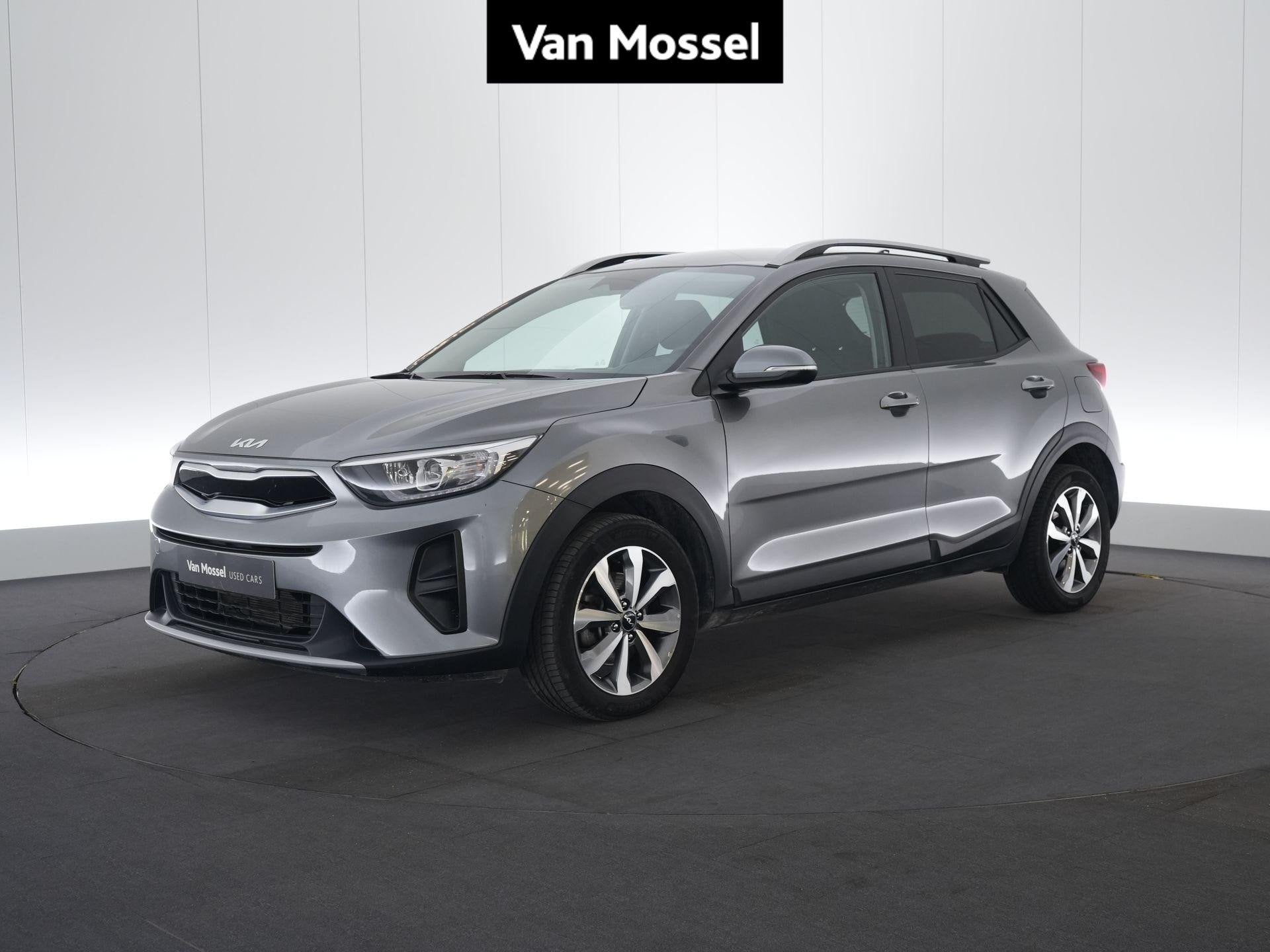 KIA Stonic 1.0 T 100 Style Edition, Auto's, Voorwielaandrijving, Dealer onderhouden, Zwart, https://public.car-pass.be/vhr/f5966cda-ced3-4f88-ba8b-9b2693fdc1b6
