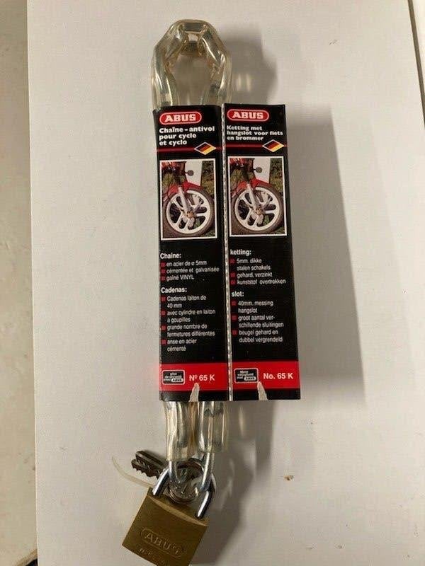 ABUS chaîne antivol, Motos, Enlèvement, Neuf