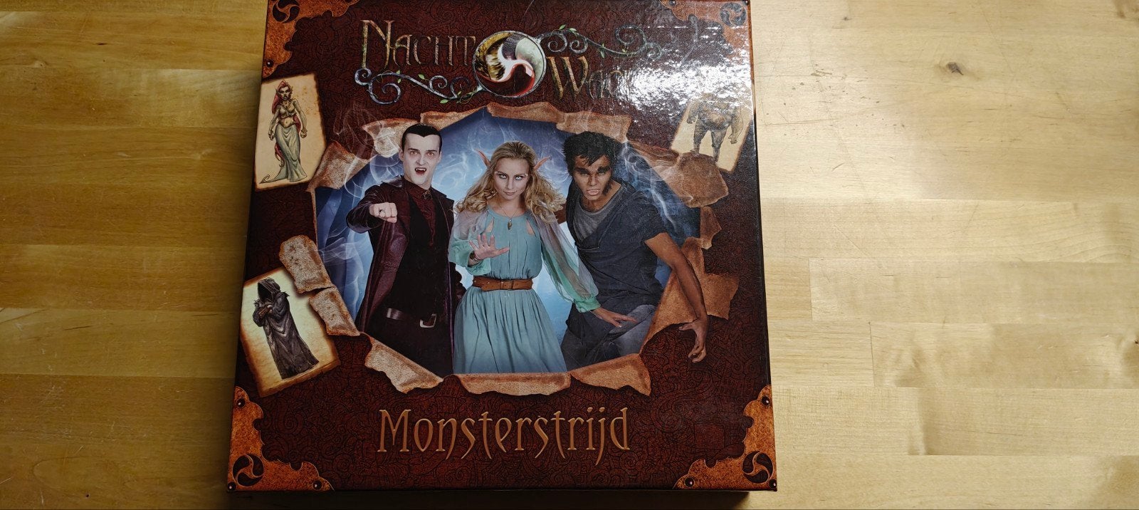 Gezelschapspel Nachtwacht monsterstrijd, Ophalen