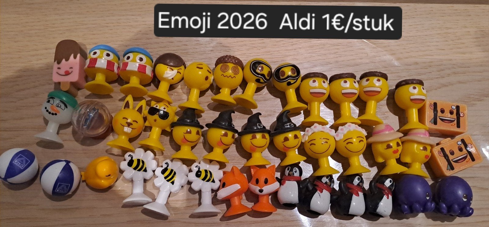 Emoji 2026 Aldi, Verzamelen, Aldi, Ophalen of Verzenden