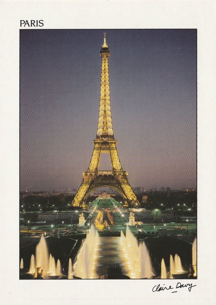 PARIJS -  De Eiffeltoren, Collections, Cartes postales | Étranger, Envoi, Non affranchie, France