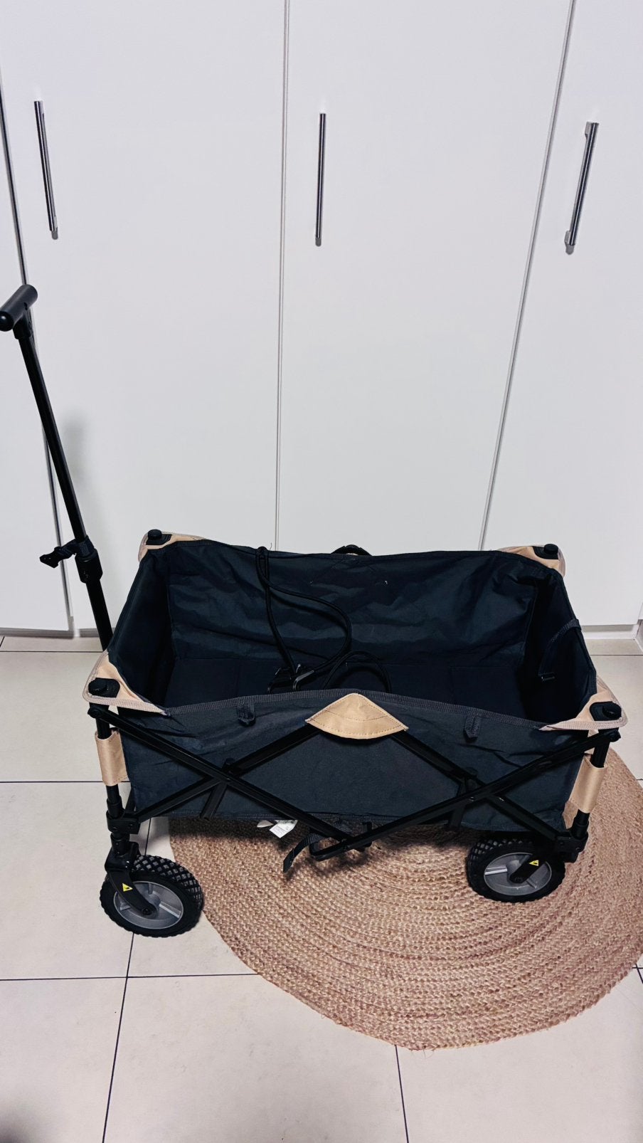 Quechua  chariot de transport pliant, Caravanes & Camping, Enlèvement, Pliable, Comme neuf