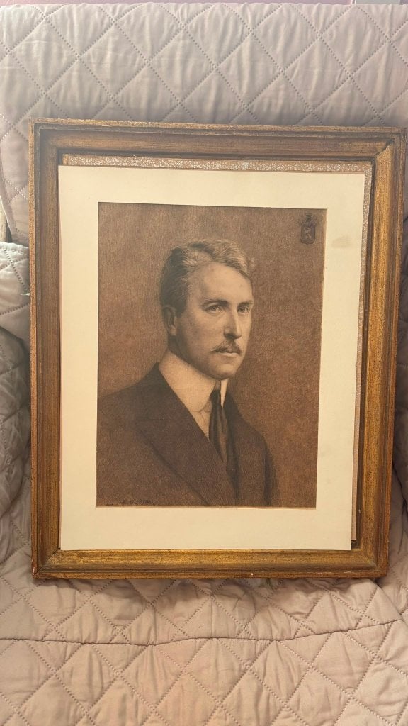 Ancien portrait du Roi Albert Ier de Belgique 1913, Enlèvement, Comme neuf, Carte, Photo ou Gravure