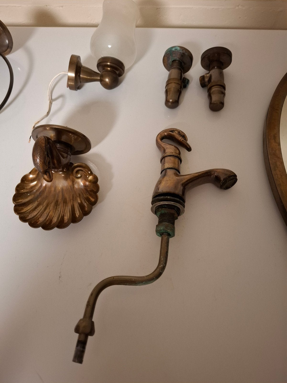 bronzen toiletset, Huis en Inrichting, Ophalen