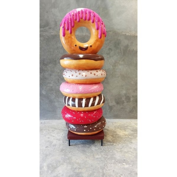 Décoration en forme de beignets — Beignet 20 x 20 x 60 cm, Enlèvement, Neuf
