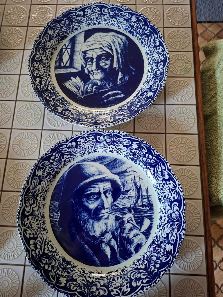 2 mooie sierborden, Enlèvement