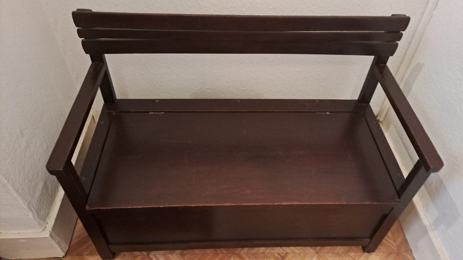 Banc&coffre en bois., Enlèvement