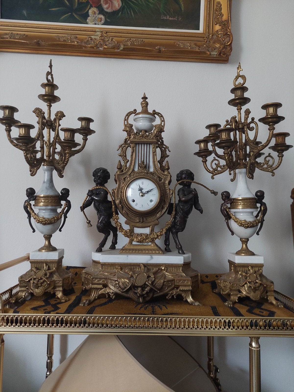 garniture de cheminée, Enlèvement ou Envoi
